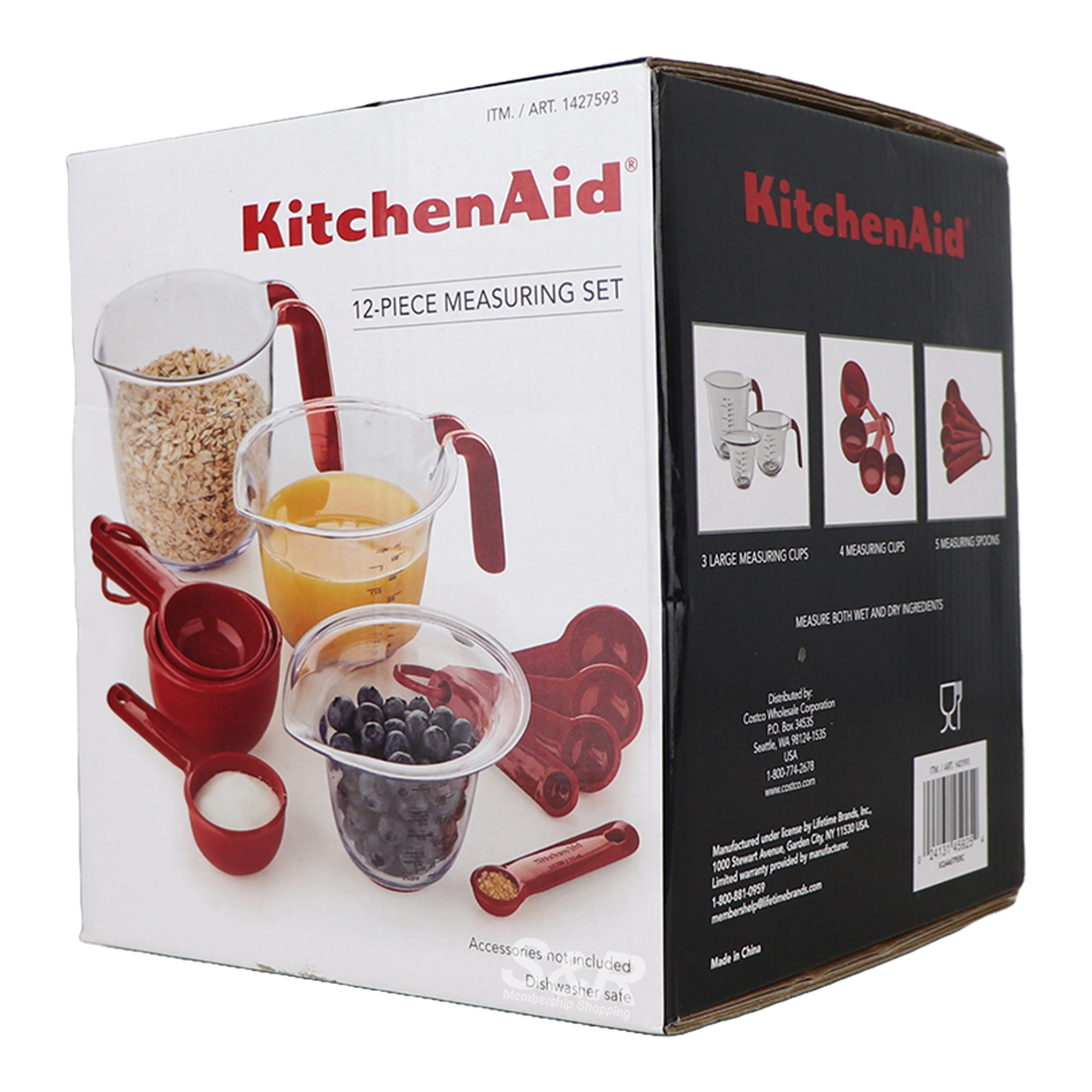 Kitchen Aid 12pc Measuring Set